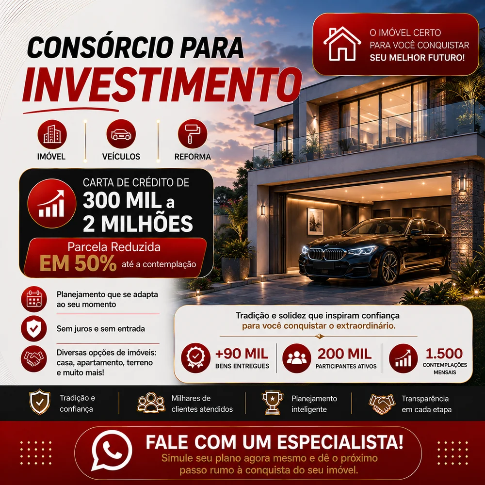 Consórcio para investimento
